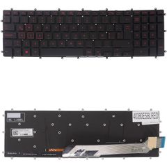 Teclado Español para Portátil - Spanish Laptop Keyboard για Dell G Series G3 3500 3590 G5 5500 SE 5505 5587 0X1R2N X1R2N 0GGVTH GGVTH 0KJFJT KJFJT PK131Q03A05 ES No Frame Backlight Black with Red Keys