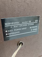 ΗΧΕΙΑ MIROFONIC SK-606-thumb-1