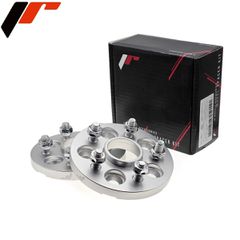 15mm Αποστάτες Τροχών Japan Racing - Καρέ: 5x100 - Κέντρο: Φ56,1mm - Al 6065 - Ασημί - 2 Τμχ. - (JRWA3-15MM-5K-56S)