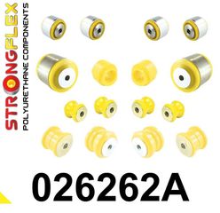 Μπροστινό Κιτ Σινεμπλόκ Πολυουρεθάνης Strongflex  Audi A8 D4 (09-17) FWD / Quattro / S8 - 90Sha - 16 Τμχ. - (026262A)