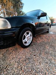 Πόρτα Οδηγού (Εμπρός Αριστερή) Honda Civic (1996-2000) Hatchback/Coupe - Μαύρη