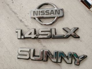 ΣΗΜΑTA ΜΠΑΓΚΑΖ NISSAN  NISSAN SUNNY N14 91-95(ΤΙΜΗ ΑΝΑ ΤΕΜΑΧΙΟ)
