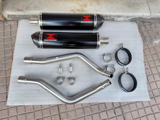 Εξατμισεις Black Widow  XT660 X & XXT660R & XT 660