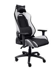Trust GXT 714B Ruya Καρέκλα Gaming, Ρυθμιζόμενη, PU Δέρμα + Πλαστικό, Ροδάκια, Max 150kg, Μαύρο/Λευκό (TR-25065)
