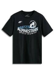 Μπλούζα Αντρική ALPINESTARS Semi Circle CSF T-Shirt μαύρη