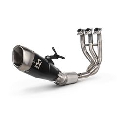 AKRAPOVIC FULL SYSTEM TITANIUM BLACK TRIUMPH DAYTONA 660/TIGER SPORT 660 '24-'26/TRIDENT '21-'26