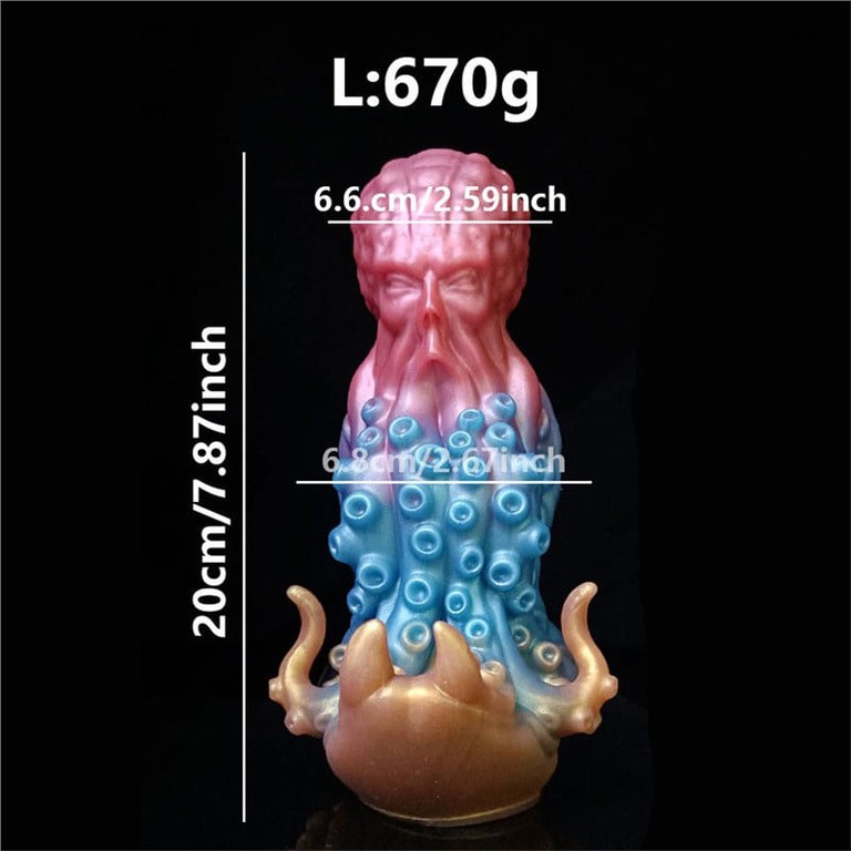Captain Octopus Silicone Anal Plug
