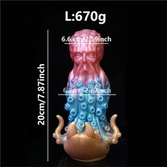 Captain Octopus Silicone Anal Plug