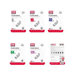 XO U10 USB STICK 32GB USB2.0 SILVER-thumb-2