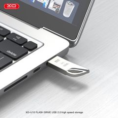 XO U10 USB STICK 32GB USB2.0 SILVER-thumb-1