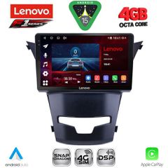 LENOVO SSQ 9653_CPA (9inc) MULTIMEDIA TABLET for SSANGYONG KORANDO mod. 2014-2019 | Pancarshop