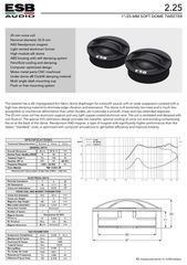 Ηχεία Αυτοκινήτου – ESB 2.6K2X-thumb-3