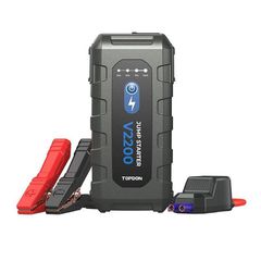 Εκκινητής Μπαταριών Αυτοκινήτου, Powerbank, Φακός Led 3 Σε1 Topdon V2200 12 Volt 2200A
