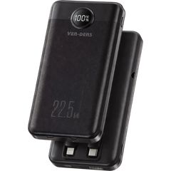 VEN-DENS VD-PB047 Power Bank 10000mAh 22.5W Fast Charging & Digital Display – Μαύρο