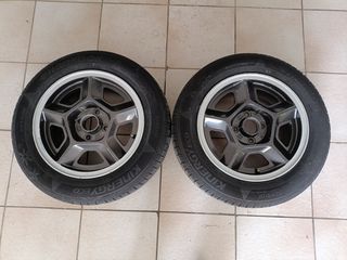 2 ζάντες αλουμινίου GM Lemmerz 6 x 14 ET 30 4 x 100 Opel Manta B GSi