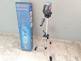 ΠΡΟΣΦΟΡΑ!!BOSCH ΕΠΑΓΓΕΛΜΑΤΙΚΟ ΑΛΦΑΔΙ ΛΕΙΖΕΡ ΣΤΑΥΡΟΥ ΜΑΖΙ ΜΕ ΤΡΙΠΟΔΟ ΑΛΟΥΜ. ΒΑΡ.ΤΥΠΟΥ