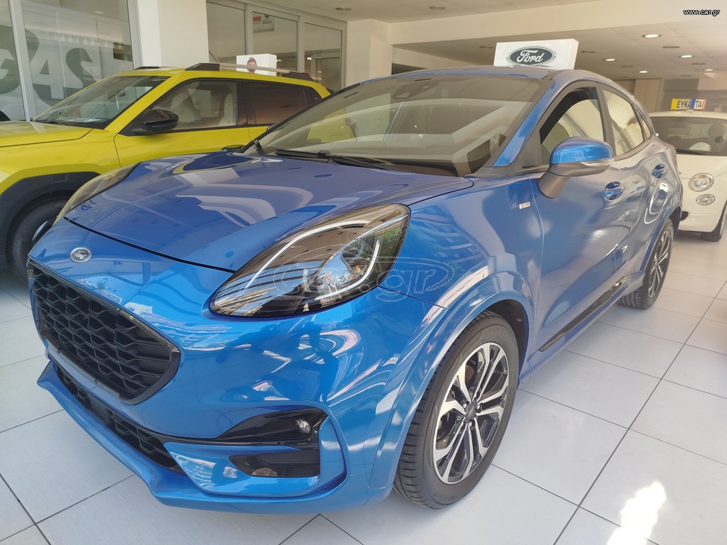 Ford Puma 2022 ST-Line 5-θυρο 1.0 Hybrid 125 ίππων AUTO  ! !ΔΕΣΜΕYTHKE !!