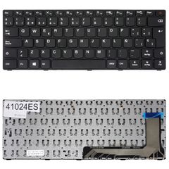 Teclado Español para Portátil - Spanish Laptop Keyboard για Lenovo IdeaPad 110-14 110-14ISK 80UC E41-15 80U6 E41-25 81HB 81FS 5N20L25788 5N20L25837 PK131NR3A00 ES Black ( Κωδ.40142ES )