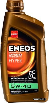 ΛΑΔΙ ENEOS 5W40 1LT PREMIUM HYPER C3 API SN ACEA C3