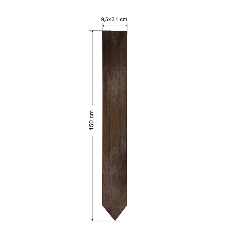 Σετ 10 τμχ πάσσαλοι σανίδα deck 50119 9,5X2,1X150 cm με μύτη