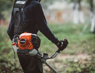 ECHO Δίχρονο Βενζινοκίνητο Χορτοκοπτικό Ώμου / Χειρός 2,40hp 8kg (SRM-420ES-LW)
