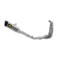 ARROW FULL SYSTEM EXHAUST COMPETITION ALUMINIUM CARBON END CAP KAWASAKI ZX-6R 636 '24-'26