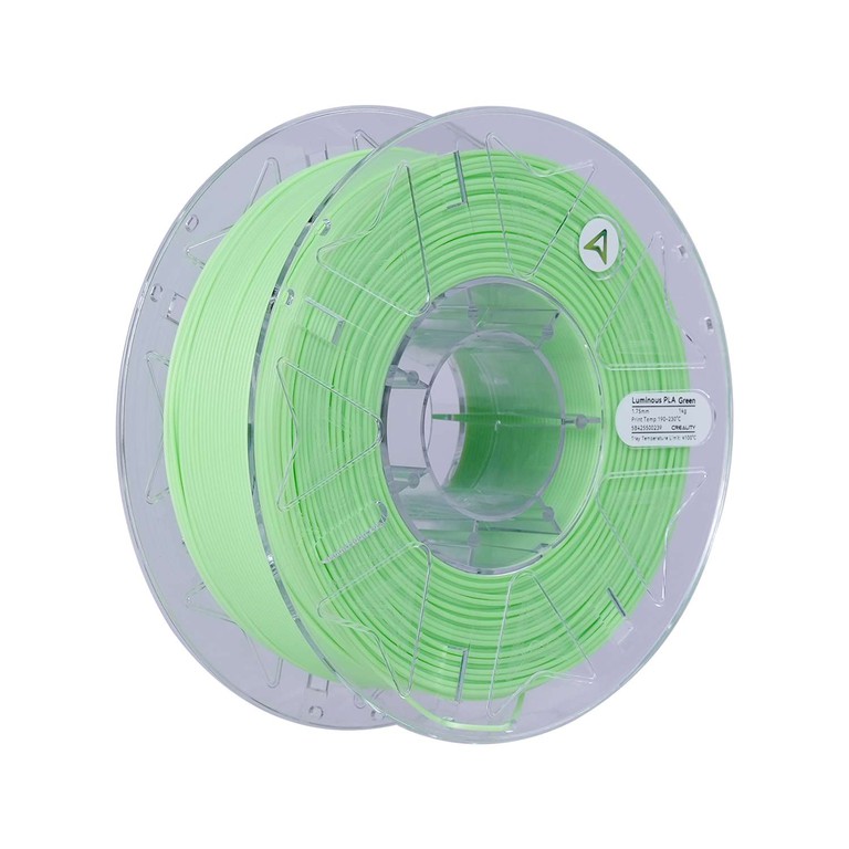 Creality Hyper Luminous PLA Green - Fast 3D Printer Filament, 1 kg Spool1.75