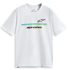 Μπλούζα Αντρική ALPINESTARS  Lanes CSF T-Shirt Άσπρη