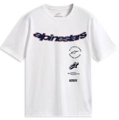 Μπλούζα Αντρική ALPINESTARS Abus CSF T-Shirt Άσπρη