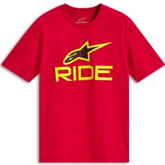 Μπλούζα Αντρική ALPINESTARS Ride 4.0 CSF T-Shirt Κόκκινη