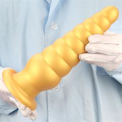 Silicone Anal Plug Dildo Huge Buttplug with Suction Cup Super Soft-thumb-2