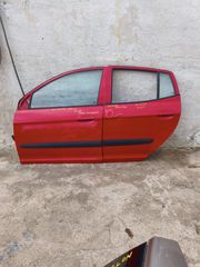 Kia Picanto 2004-2011 πόρτες αριστερές (εμπρός και πίσω ) κόκκινες ,η πίσω αριστερή πόρτα φέρει χτύπημα απο φορτωμα επισκευάσιμο =ανατρέξτε στις φωτογραφίες