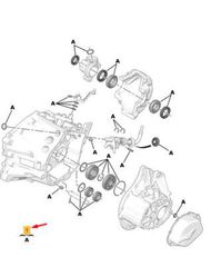 ΣΕΤ ΡΟΥΛΕΜΑΝ ΣΑΣΜΑΝ (BE4R) BERLINGO (B9) C3 (B618) 208 I-(P21E) 5008 (P87E) PARTNER (B9) , 16436362