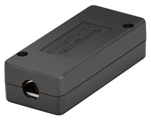 POWERTECH κυτίο σύνδεσης καλωδίων δικτύου NETW-0051, CAT 6/CAT 7, 600MHz, μαύρο