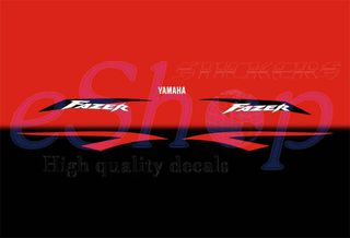 Αυτοκόλλητα σετ για Yamaha FZS 600 Fazer Κόκκινη έκδοση 2003
