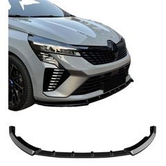 Renault Clio 5 2023 + μπροστινό splitter gloss black μαύρο γυλιαστερό abs πλαστικό