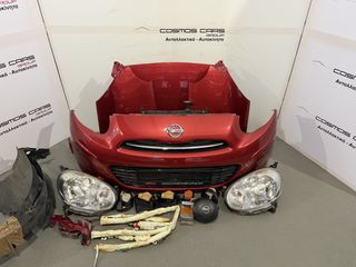 NISSAN MICRA K13 ΜΟΥΡΗ ΚΟΜΠΛΕ ΜΠΟΡΝΤΩ ΧΡΩΜΑ-thumb-1