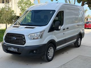 Ford Transit 2017 L2H2 2 ΣΥΡΟΜΕΝΕΣ 130hp *EURO 6*-thumb-2
