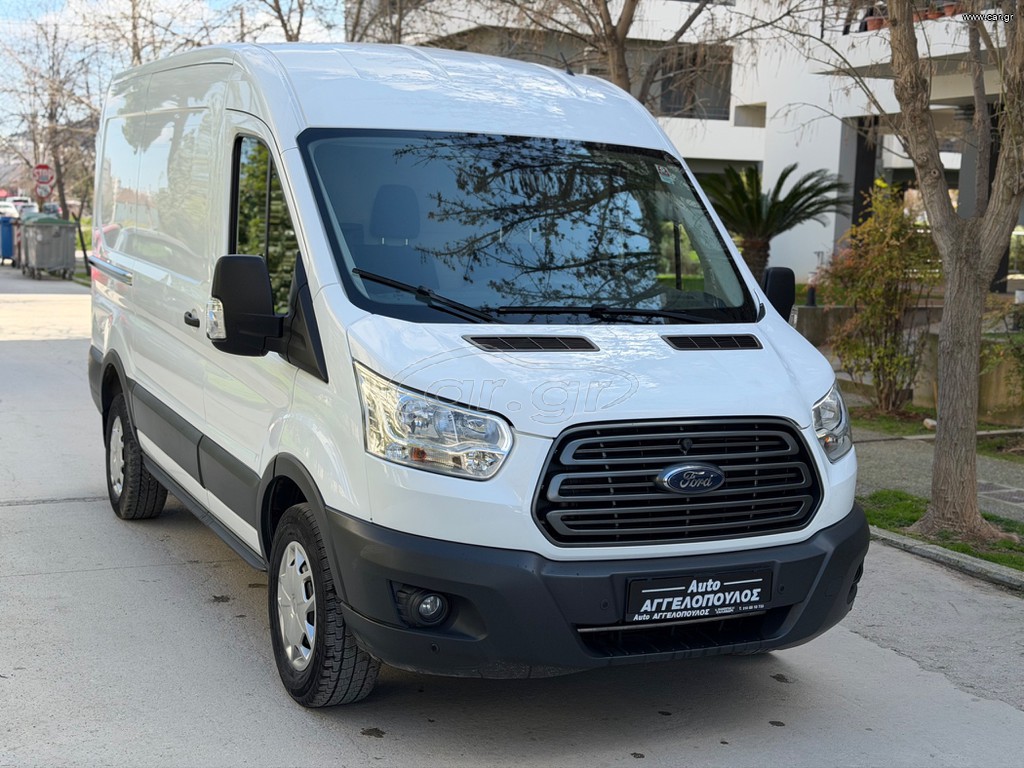Κλούβα Ford 2017 Transit L2H2 2 ΣΥΡΟΜΕΝΕΣ 130hp *EURO 6*