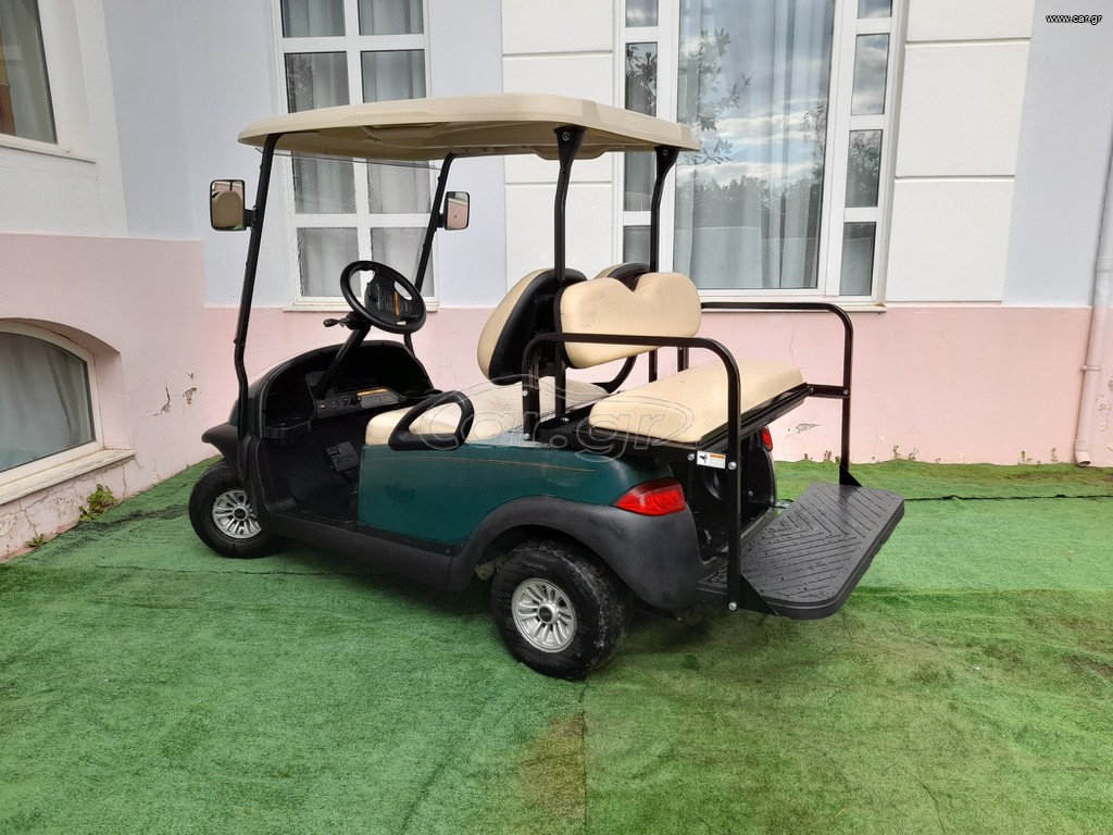 Club Car 2002 PRESEDENT DS ΜΕ ΠΙΝΑΚΙΔΕΣ ΚΥΚΛΟΦΟΡΙΑΣ