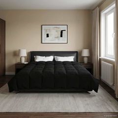 Καλοκαιρινό Παπλωματοθήκη 220 x 260 cm Καλοκαίρι Μαύρο 42025939