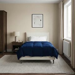 Καλοκαιρινό Παπλωματοθήκη 155 x 220 cm Καλοκαίρι Σκούρο Μπλε 42025972