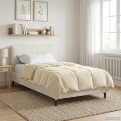 Καλοκαιρινό Παπλωματοθήκη 155 x 220 cm Καλοκαίρι Κρεμ 42025984