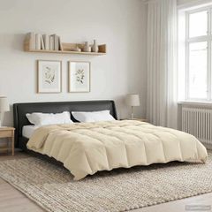 Καλοκαιρινό Παπλωματοθήκη 200 x 220 cm Καλοκαίρι Κρεμ 42025985