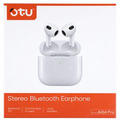OTU Ai-10 Stereo Bluetooth Earphone White-thumb-1