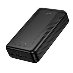 Power Bank Hoco J165A 20000mAh 2xUSB-A 1xUSB-C 1xMicro USB 5V/2A και LED Ένδειξη Μπαταρίας με Πιστοποιητικό CCC Μαύρο