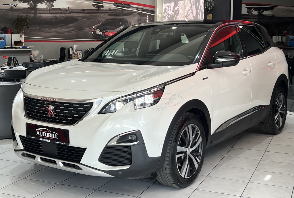 Peugeot 3008 2018 GT LINE/CAMERA/ΟΘΟΝΗ/ΨΗΦΙΑΚΑ ΟΡΓΑΝΑ/ZANTEΣ/FULL LED/EU6