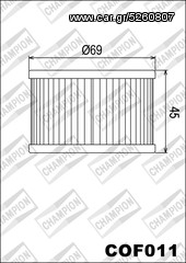 ΛΥΡΗΣ CHAMPION ΦΙΛΤΡΟ ΛΑΔΙΟΥ ΓΙΑ HONDA ATV TRX 400 - 500 / TRX 650 - 680, COF011