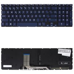 Teclado Español para Portátil - Spanish Laptop Keyboard για HP Victus 16-e0029nv - Product number : 659H2EA M41885-151 ES No Frame Backlight Blue ( Κωδ.40951ESBLBLUE )