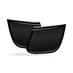 C-Racer σετ πλαϊνές βάσεις αριθμών universal για όλες τις μοτοσυκλέτες, σε μαύρο χρώμα (bolt-on με τη σέλα SCR5 Bolntor) | C-Racer, Vintage racing side number plates black